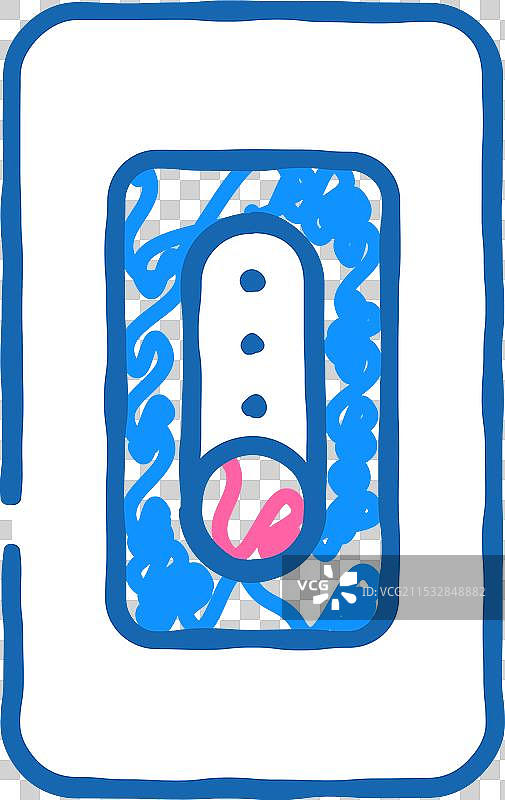 智能调光开关家居图标涂鸦图片素材