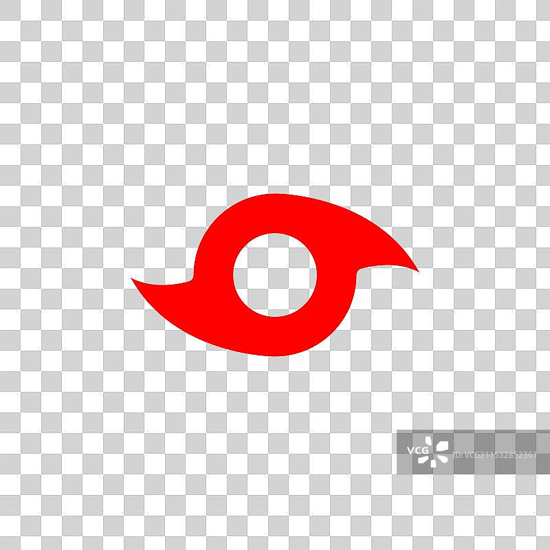 飓风图标，背景为白色图片素材