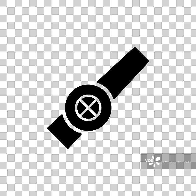 卡祖笛图标，背景为白色图片素材