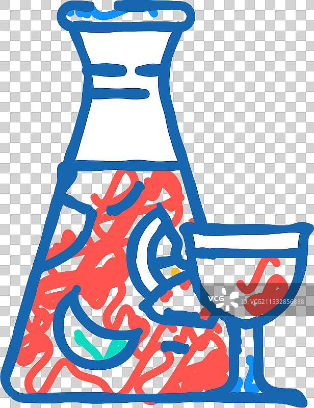 桑格利亚酒杯 西班牙美食 图标 涂鸦图片素材