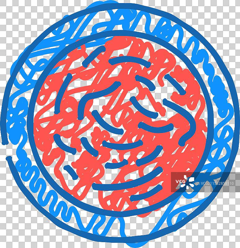 辣牛肉汤韩国料理图标涂鸦图片素材