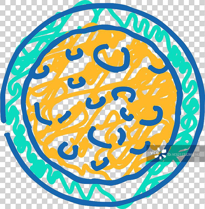 印度菜肴图标涂鸦的烤饼图片素材