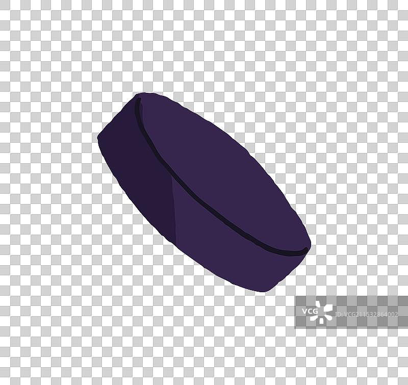 黑色冰球运动橡胶库存图标图片素材