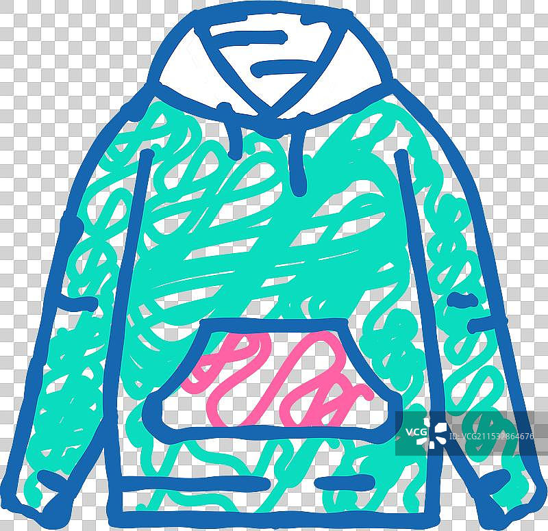 oversized hoodie streetwear cloth fashion icon图片素材