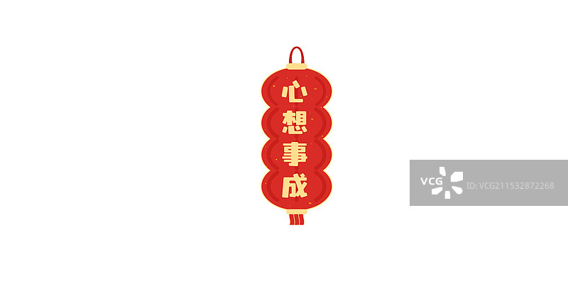 节庆喜庆灯笼插图元素图片素材