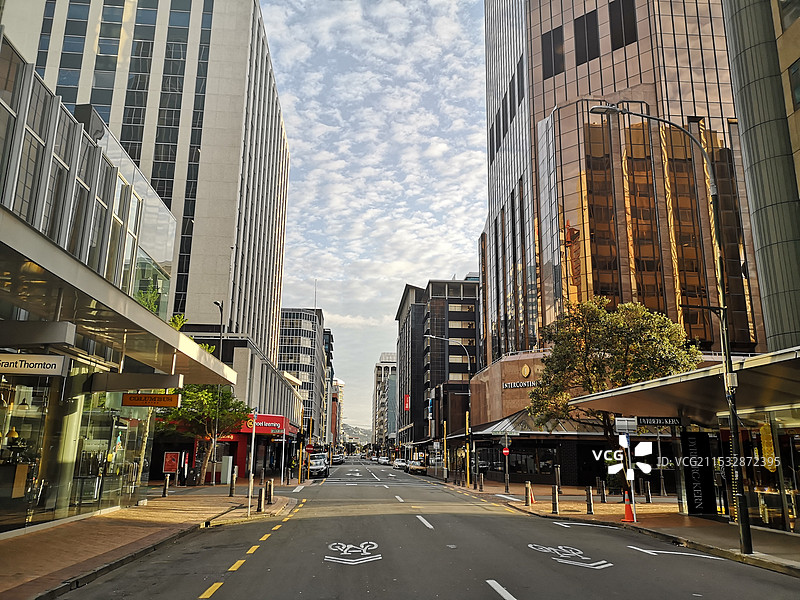 惠灵顿清晨图片素材