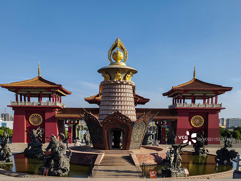 万佛塔图片素材