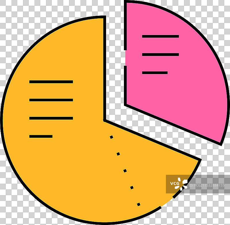 饼图市场分析图标颜色图片素材
