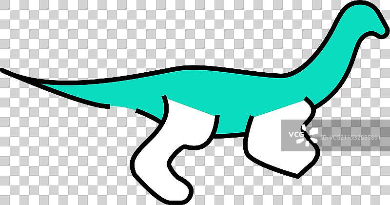 伶盗龙标志图标 彩色图片素材