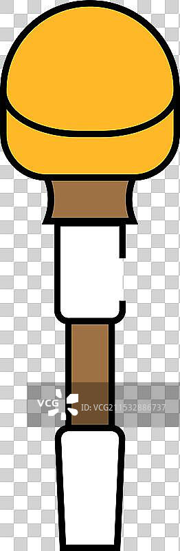 小提琴调音器图标颜色图片素材