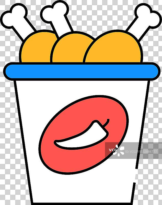 辣鸡图标颜色图片素材