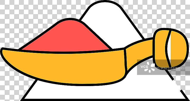 一堆辣椒与量勺图标图片素材