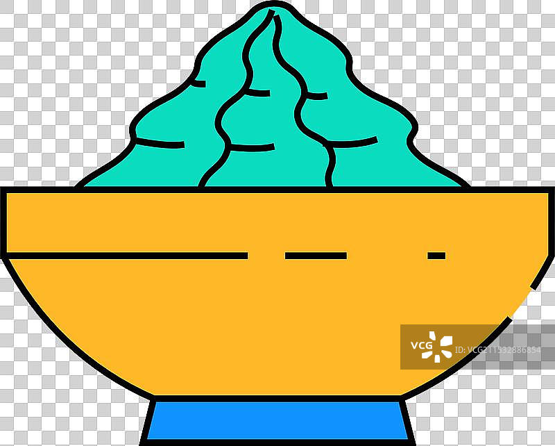 芥末酱图标颜色图片素材