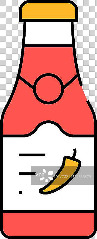 工业辣酱图标颜色图片素材