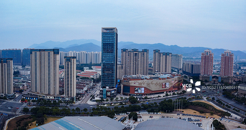 义乌市 义乌国际博览中心 梅湖体育中心 博物馆 吾悦广场 城市规划展示馆 商博大桥图片素材