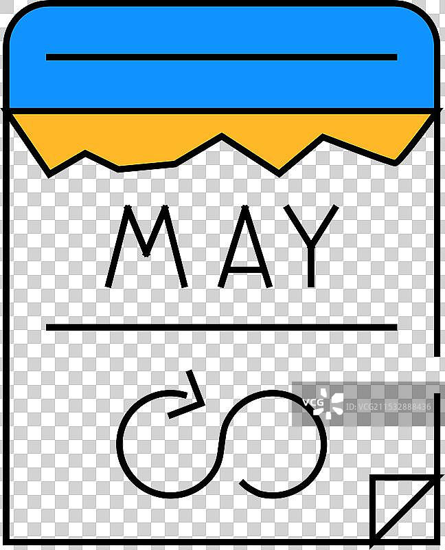 土拨鼠日图标颜色图片素材