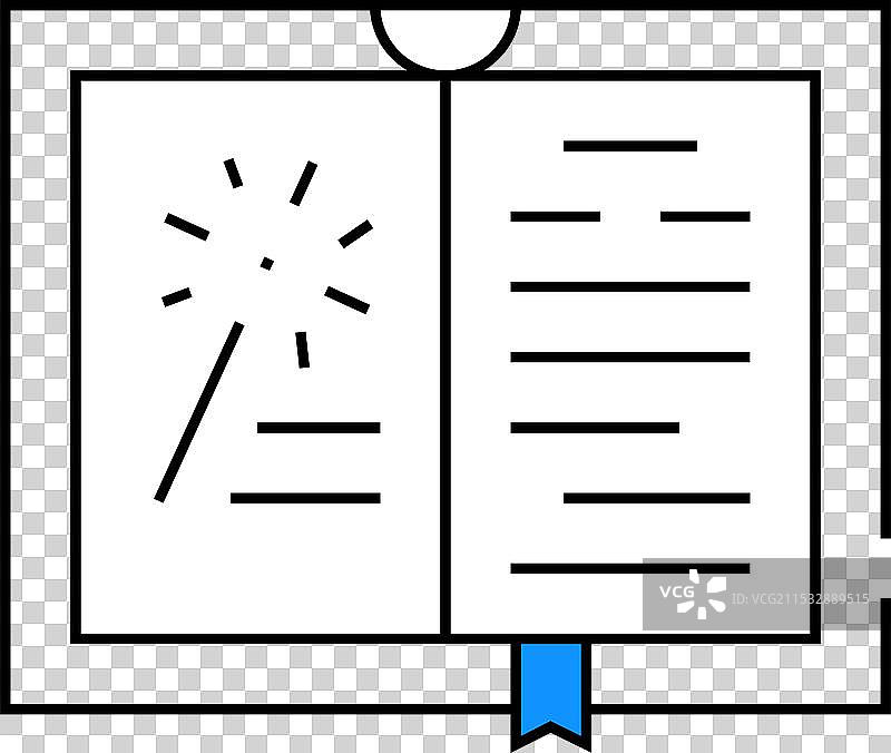 幻想书籍图标颜色图片素材