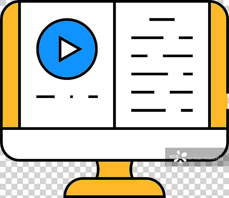 有声书图标颜色图片素材