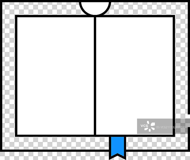 盲文书籍图标颜色图片素材