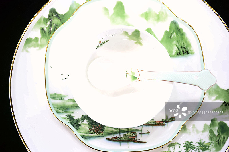 广西精致陶瓷圣诞节礼物春节礼品图片素材