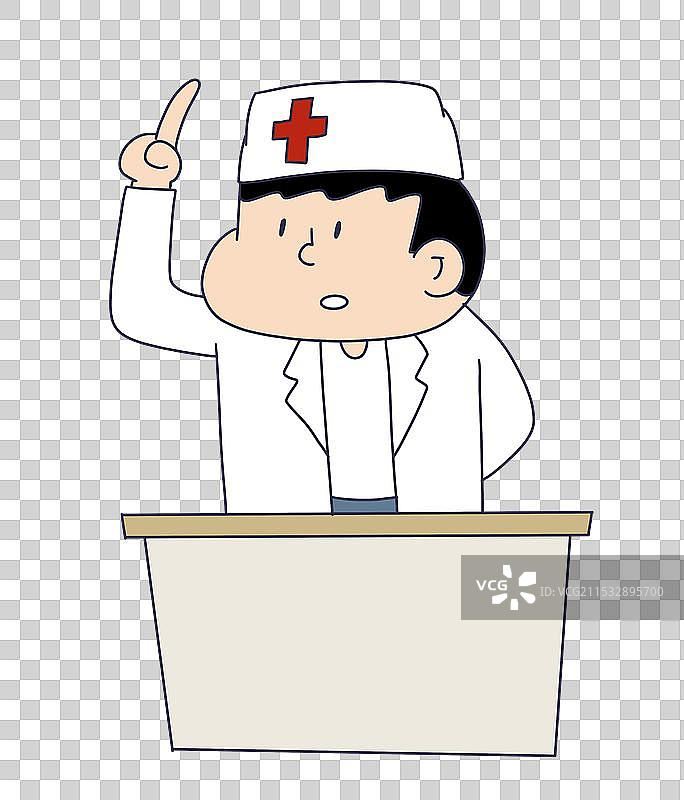 医生大夫门诊治疗图片素材