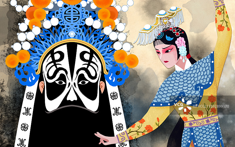 京剧霸王别姬图片素材