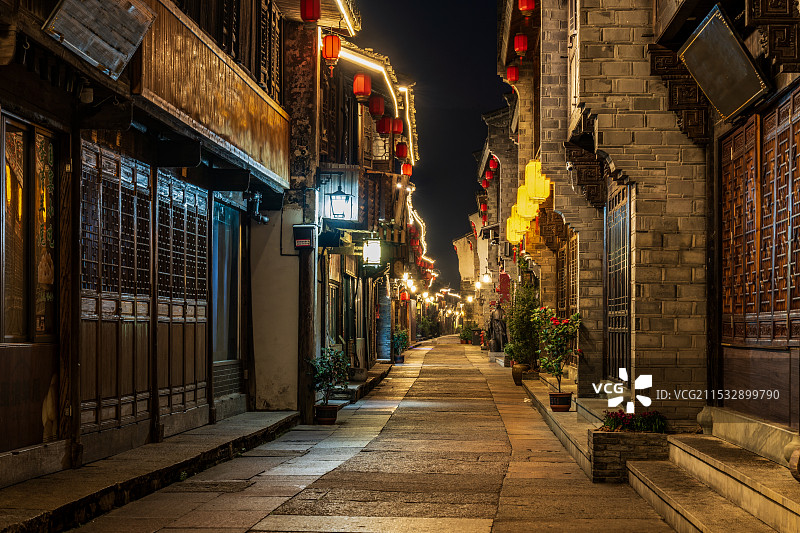 紫阳街之清晨图片素材