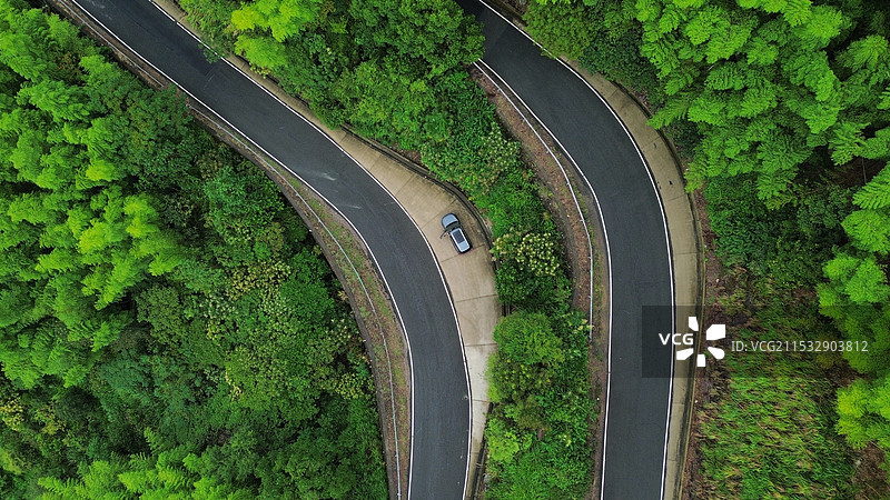 四明山公路图片素材