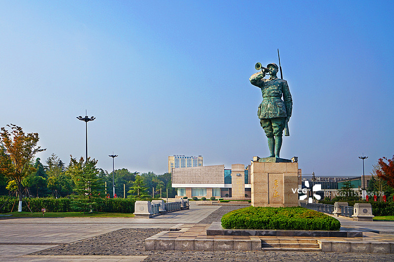 江苏盐城，新四军纪念馆图片素材