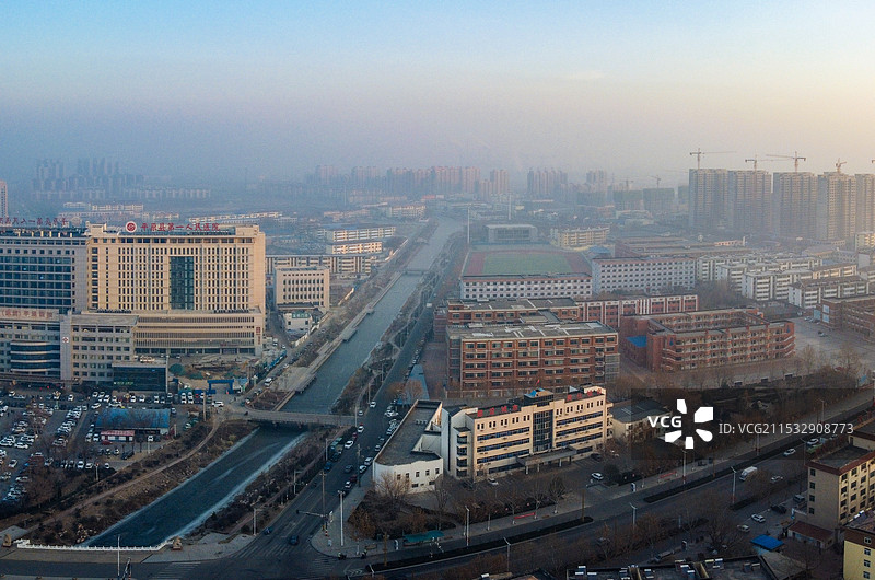 平原县 琵琶湾公园  山东 和谐广场 新世纪购物广场 平安大街图片素材