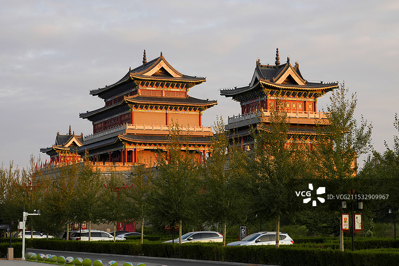 吴忠盐州古城历史文化旅游区图片素材