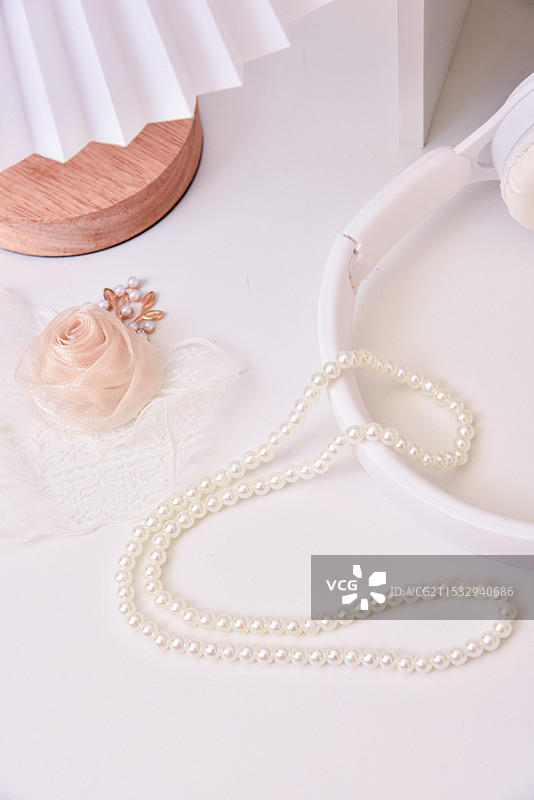 珍珠项链图片素材