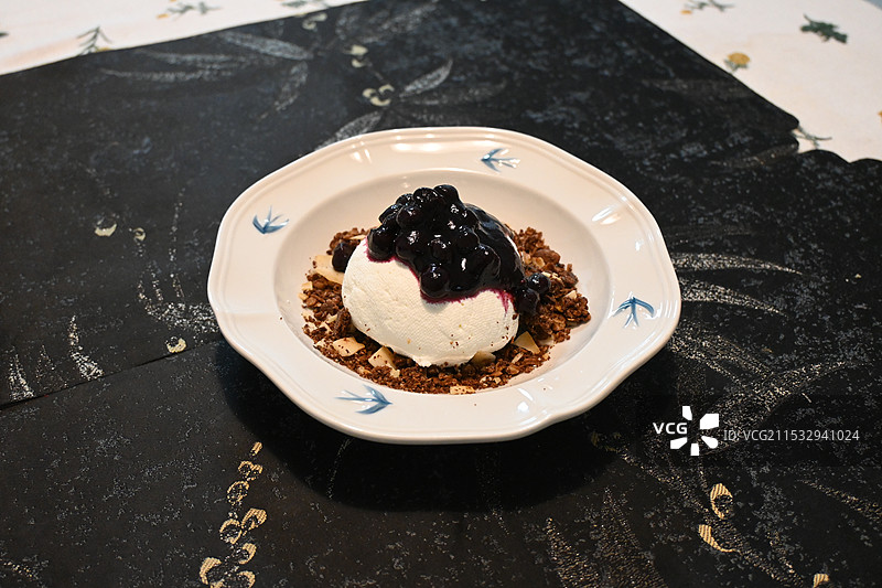 谷物酸奶碗图片素材