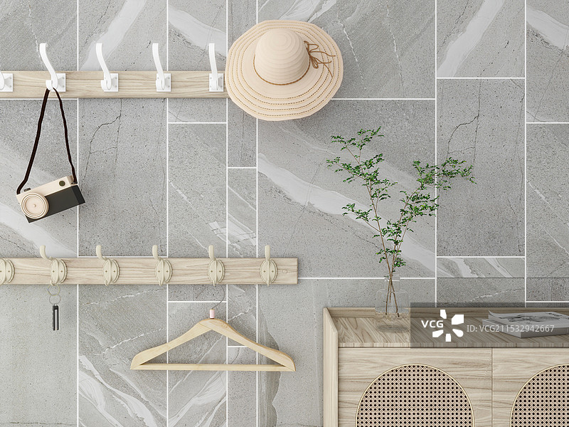 温馨的田园居家装饰图片素材