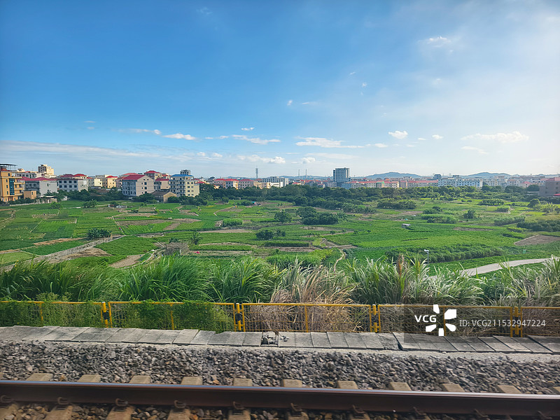 高铁经过莆田市城厢区的乡镇图片素材