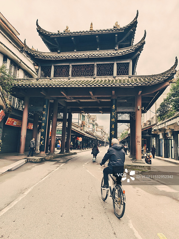 老街上图片素材