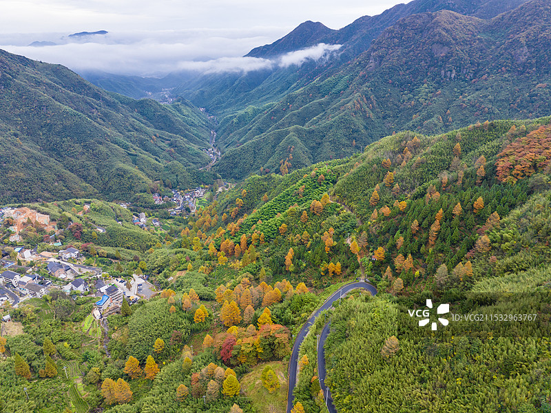 安吉井空里大峡谷图片素材