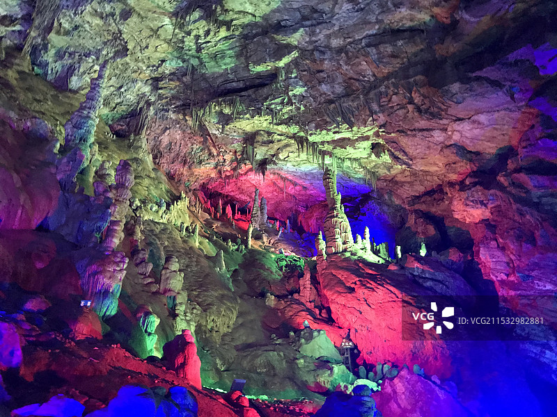 陇南武都区万象洞旅游景区图片素材