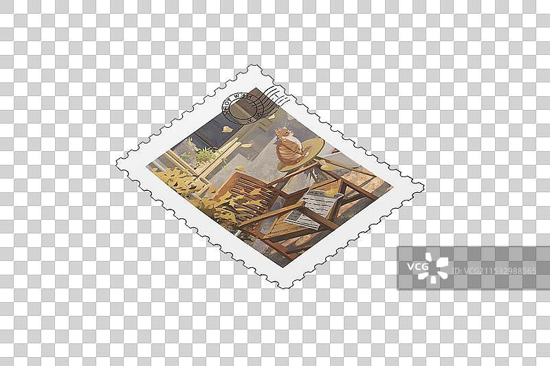 邮票-悠哉图片素材