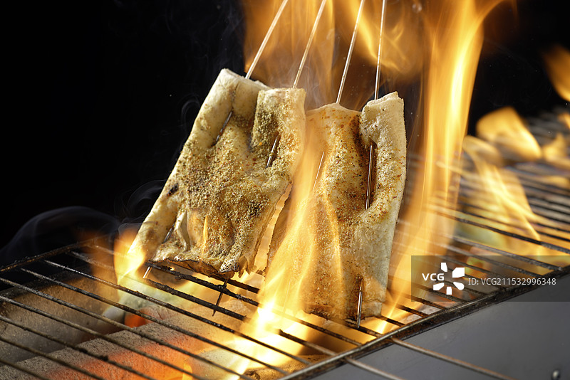 美食烧烤烤串图片素材