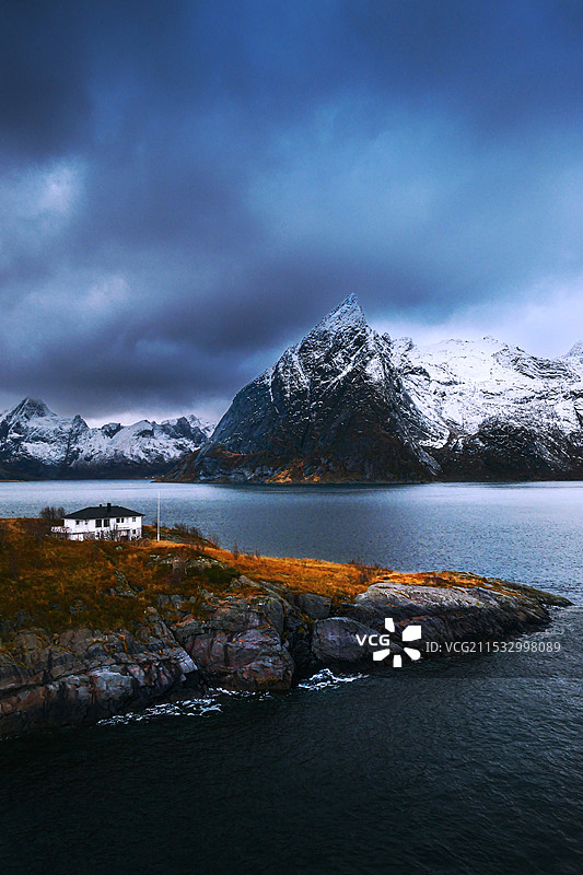 挪威的峡湾图片素材