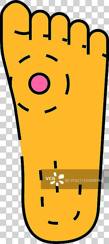 脚部茧图标颜色图片素材