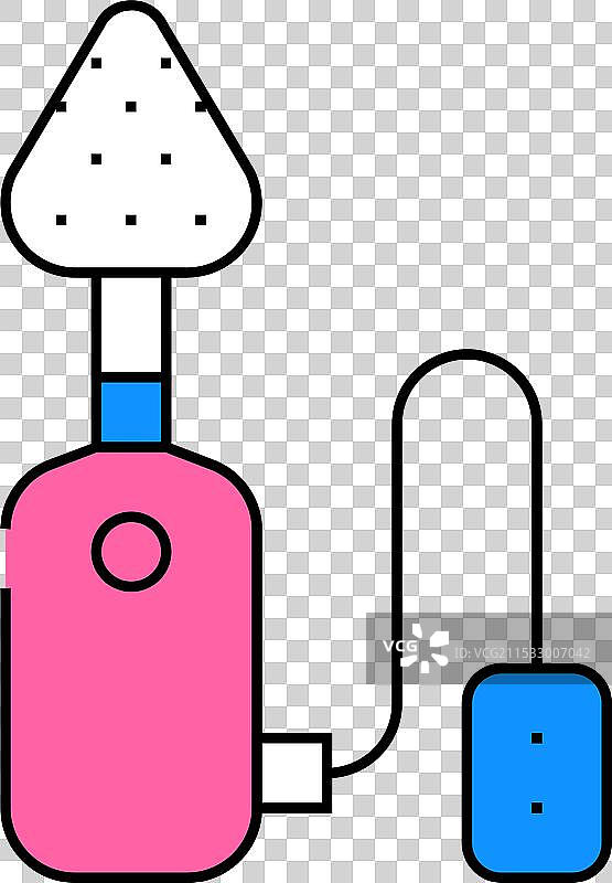 电子去茧器设备图标颜色图片素材