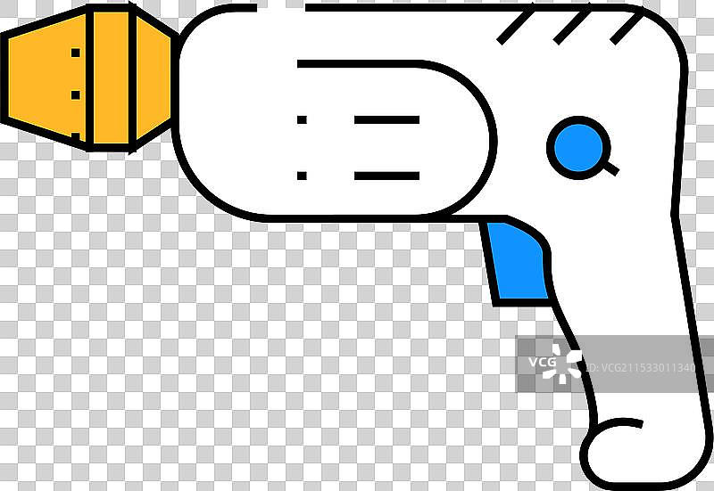 钻孔工具图标颜色图片素材