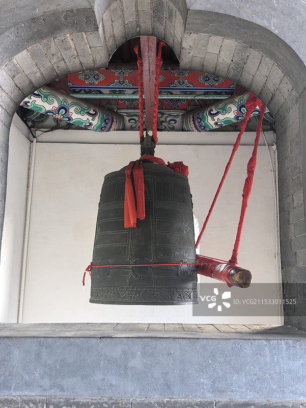 洛阳香山寺的钟图片素材