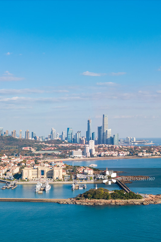 青岛海滨风光图片素材