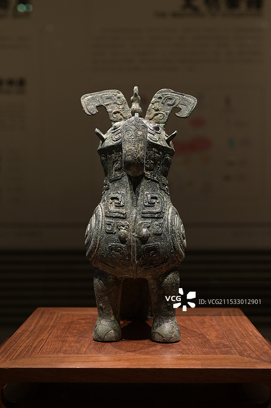 妇好鸮尊图片素材