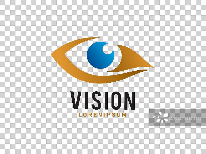 眼睛标志符号或图标模板图片素材