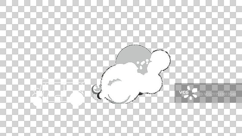 2D卡通电动三轮车图片素材