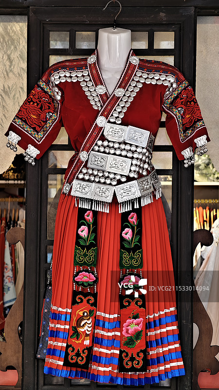 龙岗甘坑客家小镇民族服饰图片素材